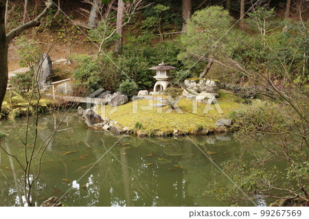 Oike (armor pond) of Konkai Komyoji Temple (Kurodani-san) 99267569