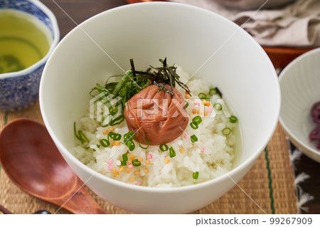 Ochazake in Umeboshi Ochazake in Umeboshi 99267909