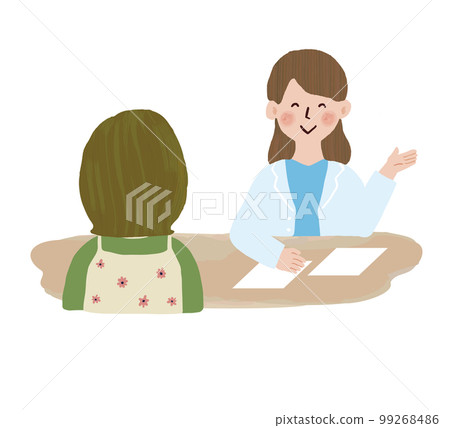 doctor giving counseling 99268486