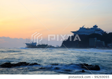 冬季之旅，海灘冬季之旅，正東津 99269093