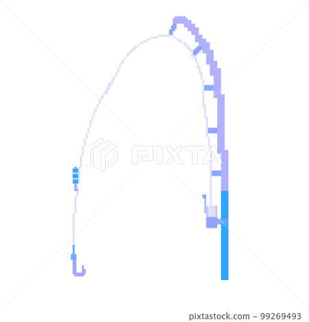 釣魚竿（藍色）_點圖 99269493
