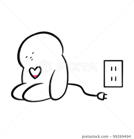 因缺乏充電而無法行動的人 99269494