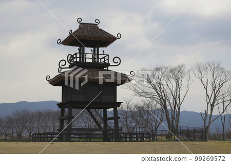 Tawaramoto Town, Nara Prefecture Kagi Ruins in the Yayoi Period Tawaramoto Town, Nara Prefecture Kagi Ruins in the Yayoi Period 99269572