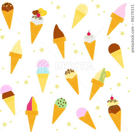 Ice cream wallpaper background gelato 99270331