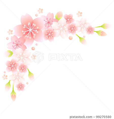 日式櫻花角框 日式櫻花角框 99270380