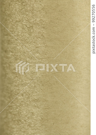 Background material of cylindrical representation by Japanese paper (gold) 99270556