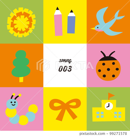 季節性插圖集 Spring 03 季節性插圖集 Spring 03 99271578