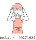 A woman who is shocked 99271925