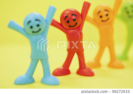 happy colorful doll 99272610