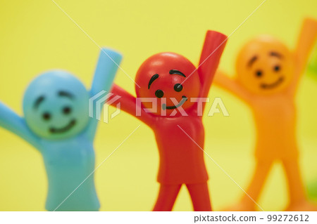 happy colorful doll 99272612