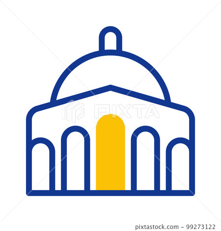 ramadan icon set duotone blue yellow style illustration vector element and symbol perfect. ramadan icon set duotone blue yellow style illustration vector element and symbol perfect. 99273122