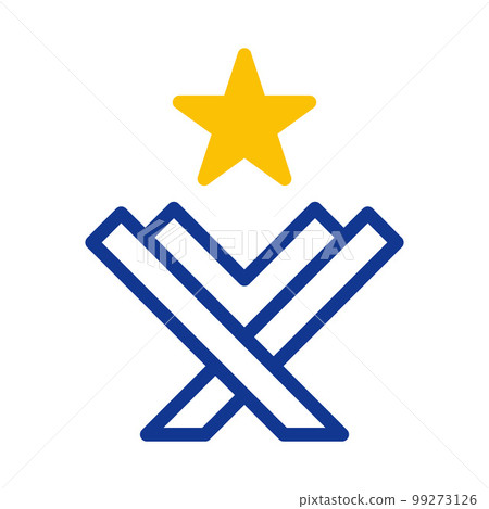 ramadan icon set duotone blue yellow style illustration vector element and symbol perfect. ramadan icon set duotone blue yellow style illustration vector element and symbol perfect. 99273126