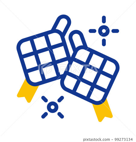 ramadan icon set duotone blue yellow style illustration vector element and symbol perfect. ramadan icon set duotone blue yellow style illustration vector element and symbol perfect. 99273134