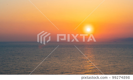 Sunset and sea Sunset and sea 99274898
