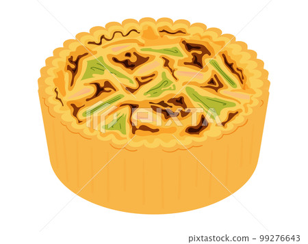 Vector illustration of quiche (quiche laurel) Vector illustration of quiche (quiche laurel) 99276643