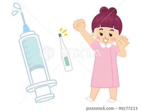 Nurse syringe thermometer 99277213