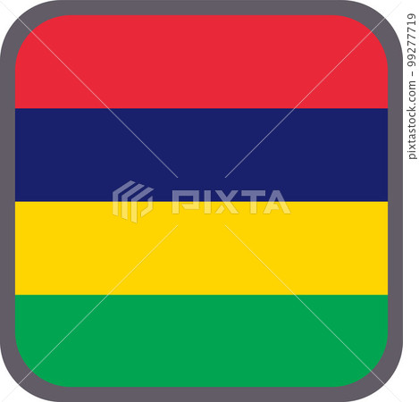 世界國旗圖標 ☆ 毛里求斯 ☆ 99277719