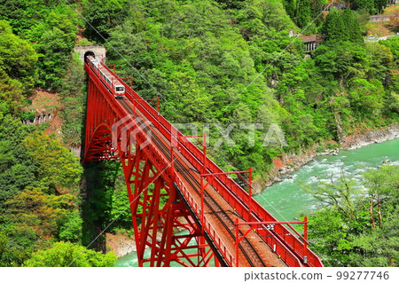 [Toyama Prefecture] Dark green Kurobe Gorge 99277746