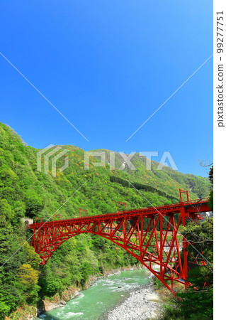 [Toyama Prefecture] Dark green Kurobe Gorge 99277751
