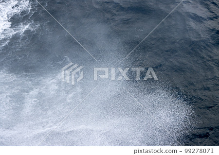 Water foam and drops, Atlantic ocean 99278071