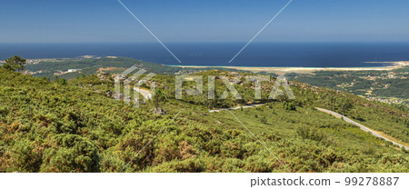 Ria de Arosa from A Curota Viewpoint, Puebla del Caraminal, Spain Ria de Arosa from A Curota Viewpoint, Puebla del Caraminal, Spain 99278887