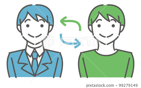 man changing jobs man changing jobs 99279149