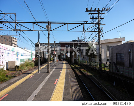 Scenery of Higashiome Station Scenery of Higashiome Station 99281489