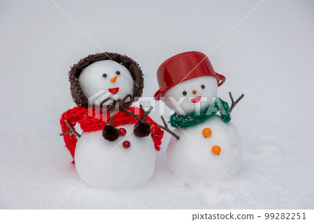 一對雪人 99282251