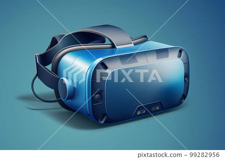 VR Headset. Virtual Reality Device created with generative AI technology 99282956