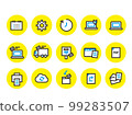 Invoice accounting accounting related icon illustration material 99283507