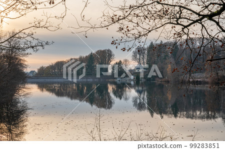 Silver lake, Bergisches Land, Germany Silver lake, Bergisches Land, Germany 99283851