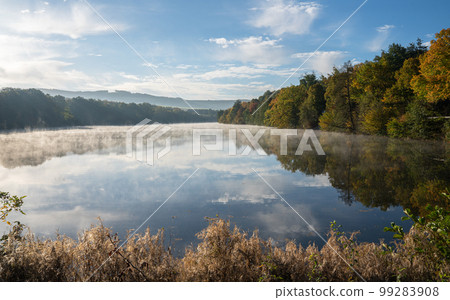 Henne lake, Meschede, Sauerland, Germany Henne lake, Meschede, Sauerland, Germany 99283908