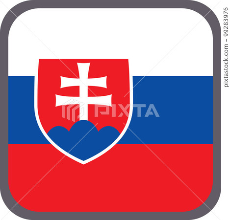 世界國旗圖標 ☆ 斯洛伐克斯洛伐克 ☆ 99283976