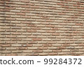 Clinker brick wall. Finishing brickwork for laying out. Can be used as a background. 99284372