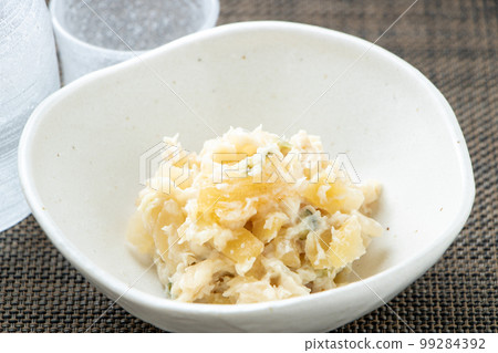 Pickled wasabi pickles (Sankai pickles). 99284392