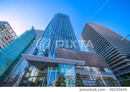 日本東京城市景觀從西新橋 2 丁目看虎之門山和虎之門山商業大廈 日本東京城市景觀從西新橋 2 丁目看虎之門山和虎之門山商業大廈 99285648