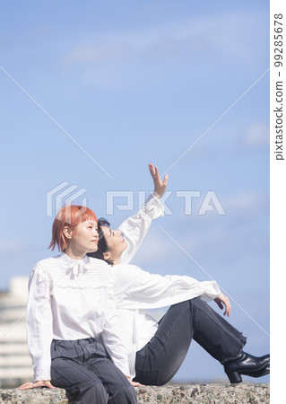 女性肖像美 99285678