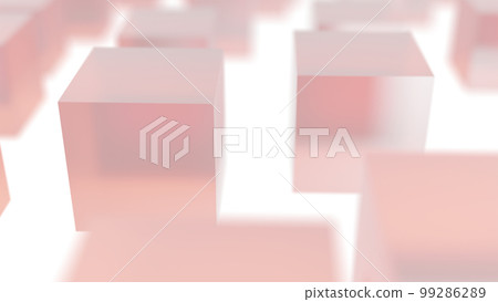 CG 塊螺旋排列的立方體 99286289