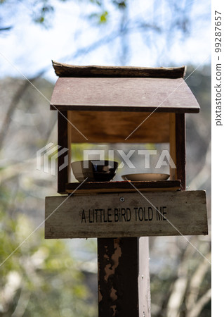 handmade bird feeder 99287657