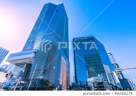 Tokyo cityscape in Japan View of Toranomon Hills Station Tower (Toranomon Hills Station) etc. Tokyo cityscape in Japan View of Toranomon Hills Station Tower (Toranomon Hills Station) etc. 99288275