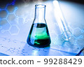 Chemical tube with reaction formula 99288429