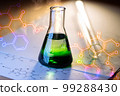Chemical tube with reaction formula 99288430