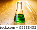 Chemical tube with reaction formula 99288432