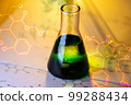 Chemical tube with reaction formula 99288434