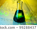 Chemical tube with reaction formula 99288437