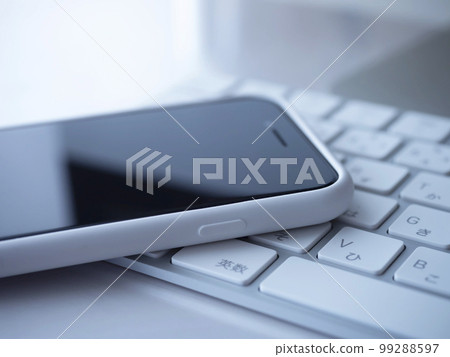 Business image of personal computer and smartphone Business image of personal computer and smartphone 99288597