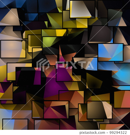 Geometric Colorful Abstract 99294322