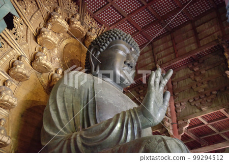 Vairocana Buddha in the Great Buddha Hall of Todaiji Temple, Nara City, Nara Prefecture Vairocana Buddha in the Great Buddha Hall of Todaiji Temple, Nara City, Nara Prefecture 99294512