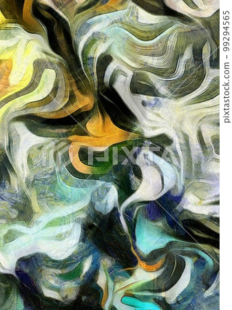 Fluid lines of color movement 99294565