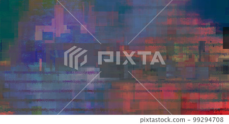 Geometric abstract background with text 99294708